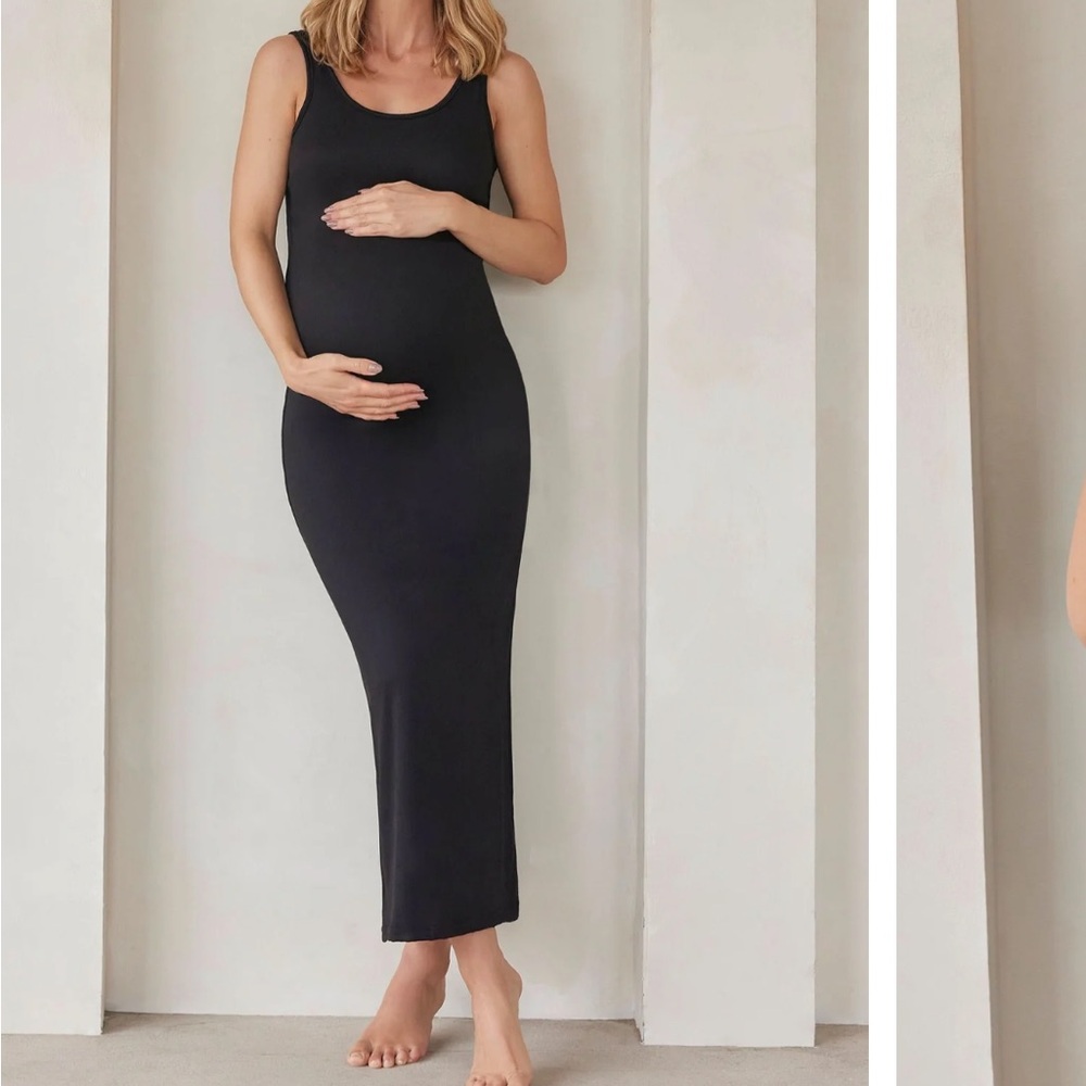 Bumpsuit Black Midi The Dress